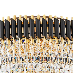 대형 호텔 거실 골드 조명기구 북유럽 현대 럭셔리 크리스탈 샹들리에 - Product Image 5