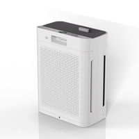 Vansu Purificateur d'air portable haute efficacité Double entrée d'air Véritable filtre HEPA