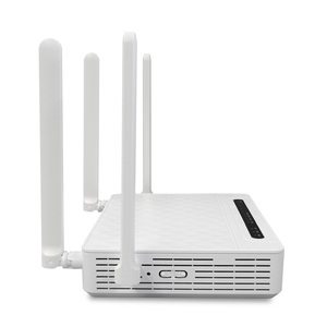 Nhà Sản xuất tại Trung Quốc giá rẻ giá mạng quang đơn vị 4ge + 2 * USB + VoIP + ax1800 2.4G 5G băng tần kép Wifi 6 GPON onu ONT Modem Router - Product Image 6