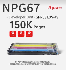 GPR-53 Apace NPG-67 C-EXV49 unità di sviluppo per Canon IR C3020 C3025 C3120 C3320L C3350 C3520 C3530 C3720 Developer Assembly - Product Image 4