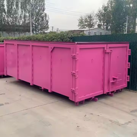 Conteneur de déchets robuste à prix de gros, conteneur à crochet, conteneur RORO, conteneur Roll-on/Roll-off pour la gestion des déchets