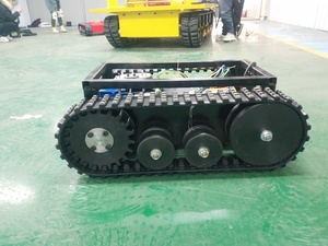 Chasis de Orugas con Control Remoto, Chasis de Orugas de Goma Personalizado, Plataforma de Orugas de Goma, Parte de Maquinaria de Construcción - Product Image 4