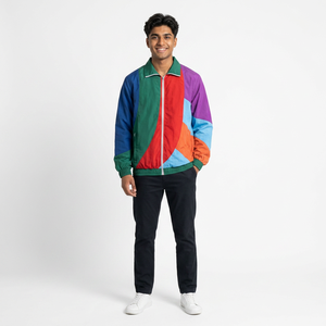 Veste coupe-vent respirante et légère à séchage rapide pour hommes, veste imperméable et coupe-vent pour la salle de sport en plein air - Product Image 1