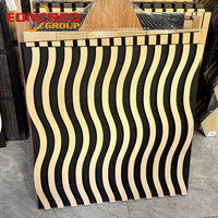 Paneles Acústicos Absorbentes de Sonido de Alta Calidad de 600*2400 mm, Coeficiente de Reducción de Ruido del 90%, Ignífugos, Diseño Gráfico Moderno