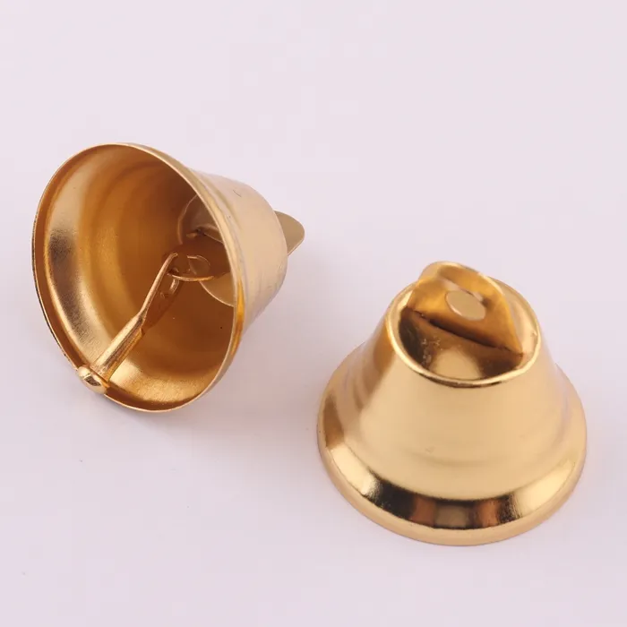 32mm Gold Metall Horn Form Christmas Liberty Jingle Bell