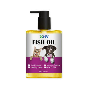 OEM 100% Natürliches <span class=keywords><strong>Omega</strong></span>-<span class=keywords><strong>3</strong></span> Lachsöl für Hunde und Katzen Fischöl mit Haut- und Fellpflege-Tropfen Immunsystem-Gesundheitsergänzungsmittel - Product Image 2