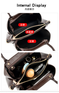 Bolsos cruzados de diseño de moda, bolsos de hombro de cuero PU de alta calidad, bolsos de mano casuales de lujo para mujer - Product Image 6