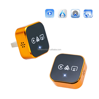 Boîtier CarPlay sans fil 4-en-1 de qualité supérieure, système Linux, WiFi 2.4G/5G, Android Auto, Airplay, Miracast, Bluetooth 5.4