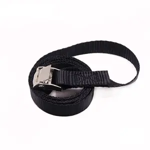 Zinc alloy custom webbing tie down motorcycle cam buckle car lashing belt straps