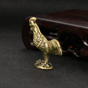 黄铜公鸡青铜摆件12生肖鸡摆件工艺品 - Product Image 6