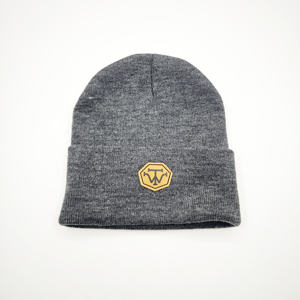 Gorro de Punto Jacquard Personalizado con Puño y Logotipo Bordado, 100% Acrílico, para Playa y Negocios - Product Image 3