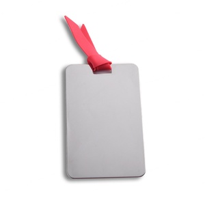 Miroir de poche compact en acier inoxydable incassable à prix promotionnel pour les magasins de cosmétiques - Product Image 4
