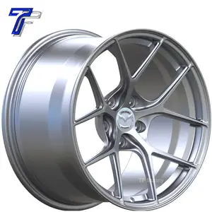 Jantes en alliage forgé de voiture, 17x10 T6061 personnalisées 5x115 120 pour bmw i8 A6 e36 e98 Porsche lexus sc300