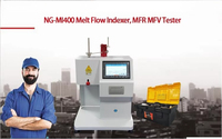 Máquina de Prueba de Índice de Flujo de Fusión de Plástico, Probador de Índice de Flujo de Fusión MFI MVR