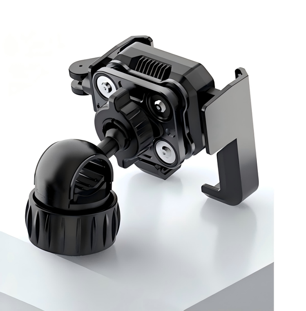 Reinforced Metal Smartphone Holder for Bicycles & Motorcycles | Heavy-Duty Anti-Vibration Mount
