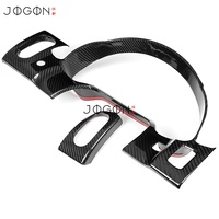 Penutup Speedometer Dasbor untuk Corvette C6 Z06 Grand Sport ZR1 2005-2013 Trim Panel Instrumen Serat Karbon Asli Interior