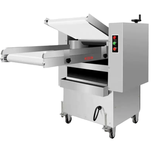 Laminoir à pâte manuel, équipement de boulangerie, acier inoxydable haute rigidité, machine à pâte pour le traitement de la farine, neuf - Product Image 1