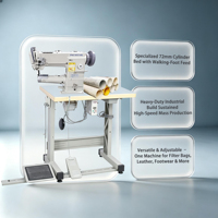 Machines à coudre à lit cylindrique à une aiguille pour sacs anti-poussière
