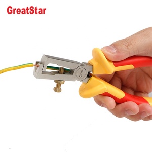 Alicates pelacables de acero aislados de 6 pulgadas (152 mm) y 1000 V con certificación VDE, mango de doble material con agarre cómodo para corte DIY OEM - Product Image 5