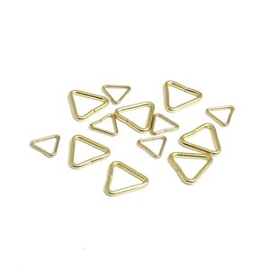 Hebilla Triangular de Acero Inoxidable de 20 mm, Chapada en Oro y Plata, para Bolsos, Accesorios de Joyería DIY - Product Image 3