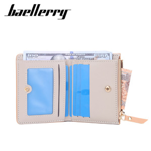 Baellerry Women's <b>Wallet</b> Pu Leather Houndstooth Pattern Short Zipper <b>Wallet</b> Multifunctional Card <b>Holder</b> Everyday Use - Product Image 2