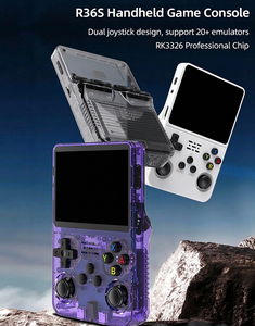 เครื่องเล่นเกมพกพารุ่นเรโทร จอ 3.5 นิ้ว ขายดีที่สุด ชิปคู่ พกพาสะดวก R36S - Product Image 5