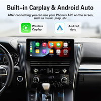 Caja de interfaz Viknav Linux para Lexus LM 2020-2022, decodificador inalámbrico CarPlay Android, navegación GPS automática, pantalla de radio original del coche.