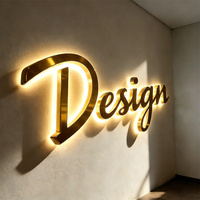 Numéros de maison extérieurs personnalisés KONCEPT, numéros d'adresse 3D éclairés de 7 pouces, plaque de numéro en acier inoxydable avec éclairage LED solaire