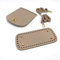 Bandoulière réglable 17*15CM sac à main en cuir PU sangles de sac bricolage tissé sangle de sac