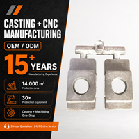 Grandes pièces en aluminium moulées au sable sur mesure avec usinage CNC pour machines industrielles lourdes