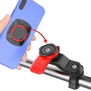 Universal 360 Rotation Abs Plastic Universele Bike Scooter Mobiele Telefoon Houders Porta Celular Para Motos