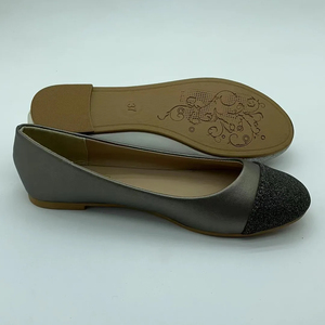 Spell Màu Phẳng Có Chân Mary Jane 2023 Bow Duy Nhất Giày Của Phụ Nữ Ánh Sáng Vòng Toe Khối Phẳng Gót Ba Lê Dép Cho Phụ Nữ - Product Image 2