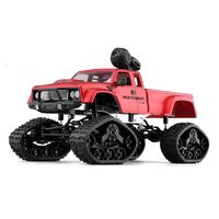 Camion télécommandé 4x4 tout-terrain avec roues à chenilles, caméra Wi-Fi et contrôle par application 6 canaux – Voiture de route