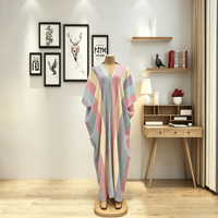 Robe longue ample pour femme, nouveau style, imprimé africain Bubu, manches longues, strass, en polyester, idéale pour les fêtes, vente en gros