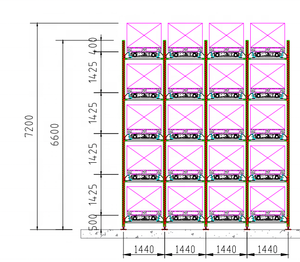 Équipement d'automatisation d'entrepôt Rail de navette Radio véhicule guidé <span class=keywords><strong>Rgv</strong></span> pour système de récupération de stockage automatisé c - Product Image 4