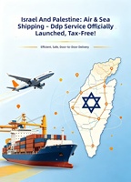 Service de logistique DDP Israël, livraison porte-à-porte, dédouanement professionnel, taxes payées, transitaire aérien + express spécial