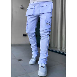 Abbigliamento autunno inverno 2025 nuovi sport <span class=keywords><strong>notte</strong></span> da corsa pantaloni della tuta riflettenti pantaloni Cargo tasche da basket pantaloni della tuta da uomo - Product Image 6