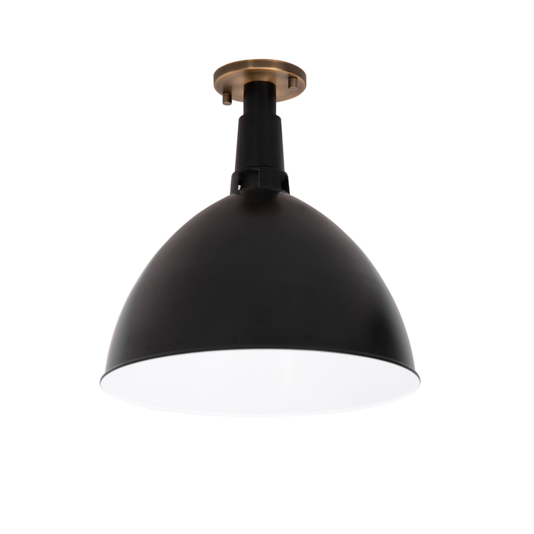 Matte Black Metal Shade Room Hotel Decorative Ceiling Lamp Lighting Led Ceiling Lamps for Indoor