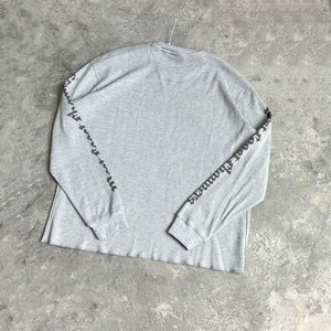 Men's <b>Waffle</b> Knit Oversized Long Sleeve T-<b>Shirt</b> Crew Neck Pullover Ribbed Cotton Breathable Tee Print Casual Wear - Product Image 4