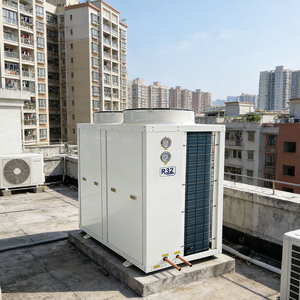 Système de pompe à chaleur centralisé à conduits pour la climatisation de toute la maison dans les maisons nord-américaines, pompe à chaleur air-air - Product Image 1