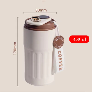 Thermos à café en acier inoxydable SS 316 avec affichage de la température, bouteille isotherme à double paroi - Product Image 6