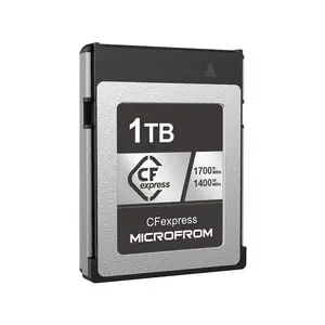 High Quality Cf Express Card Memory Card 128gb Capacity Compatible Type B 1750mb/s Memory Card