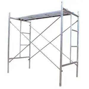 Frame scaffold set iron steel H frame scaffolding accessories for construction