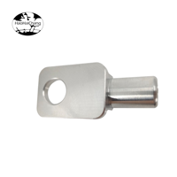 Connecteur à trou rond à filetage interne personnalisé en acier inoxydable, aluminium, laiton HHC-0804 12V HHC