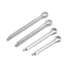 Goupilles cylindriques en acier poli GB91 1-10, droites, parallèles, haute qualité, acier inoxydable 304, <span class=keywords><strong>goupille</strong></span> <span class=keywords><strong>fendue</strong></span> - Product Image 2