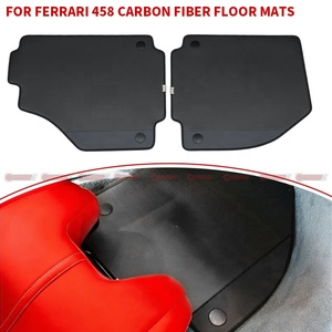 พรมปูพื้นคาร์บอนไฟเบอร์สไตล์ OEM สำหรับ Ferrari 458 พรมปูพื้นภายในรถซูเปอร์คาร์แบบสั่งทำพิเศษ - Product Image 4