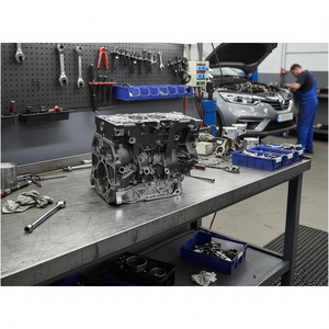 HALF M9T MASTER 3/2.3 MOTOR ORIGINAL NUEVO, BLOQUE DE CILINDROS COMPLETO para Renault, Reemplazo/Reparación Mazadan - Product Image 3