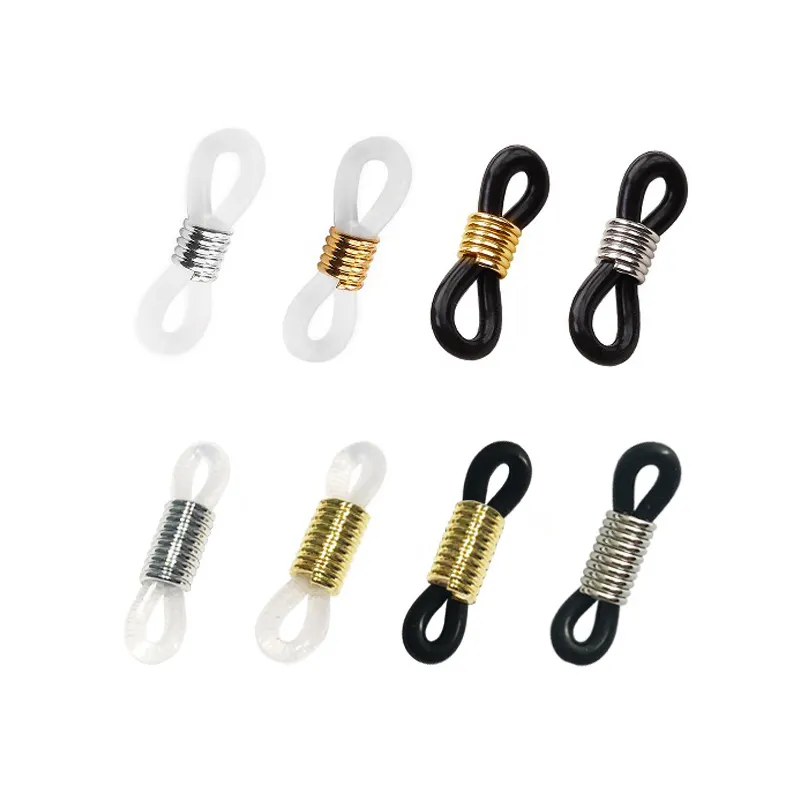 Groothandel Glazen Ketting Ring Non Slip Connector Zonnebril Accessoire Siliconen Care Bril Accessoires Producten