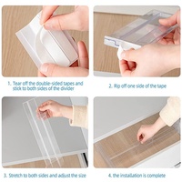 Organiseur de tiroir de commode réglable et extensible, séparateurs de tiroir pour vêtements de bébé, sous-vêtements, cosmétiques