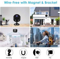 Caméra Sans Fil Micro A9 Mini Extérieure 1080P IP HD, Détection de Mouvement, Sécurité Vidéo Surveillance, Vue à Distance Wifi